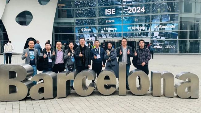 开年首秀 | ks体育显示璀璨亮相 ISE2024
